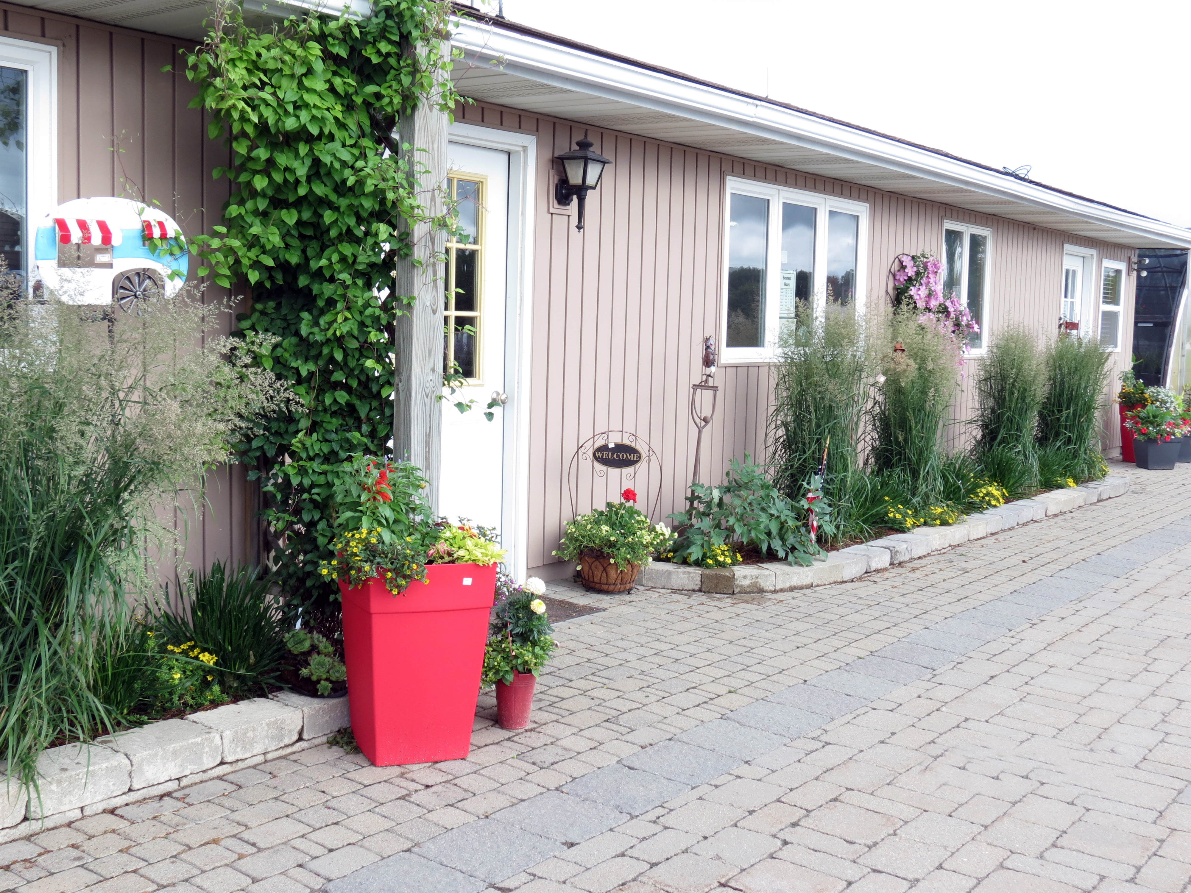 Garden center front